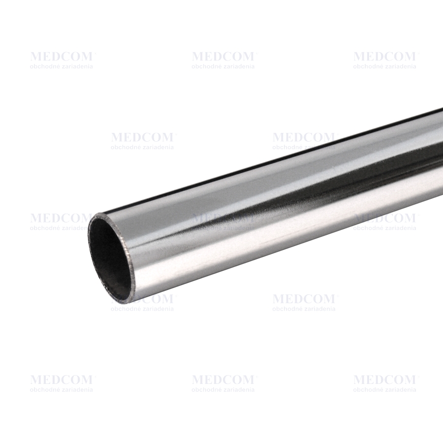Metal tube, Ø25mm, chrome, 2700mm